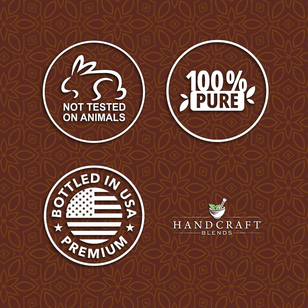 Handcraft Blends Nutmeg Oil blends well with cinnamon, vanilla, and spice notes.