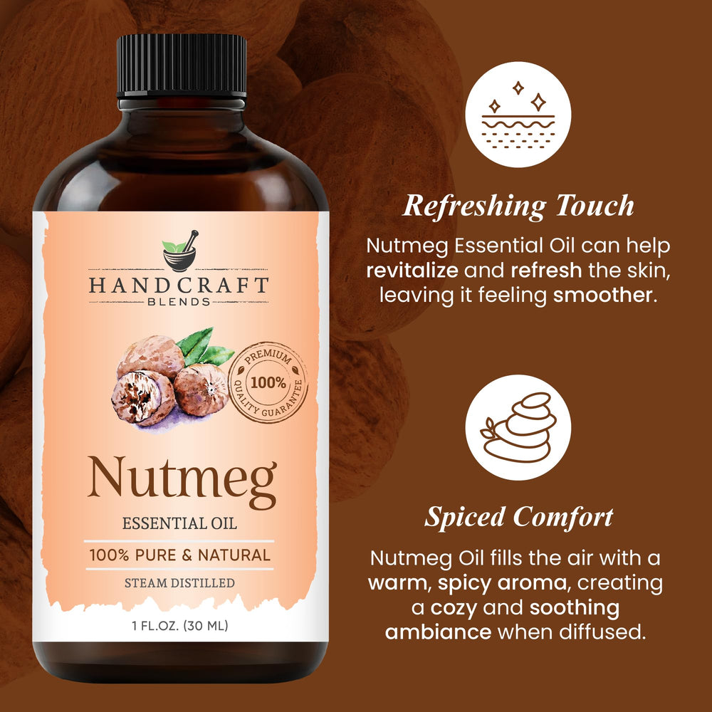 Handcraft Blends Nutmeg Oil suitable for soap and candle making.