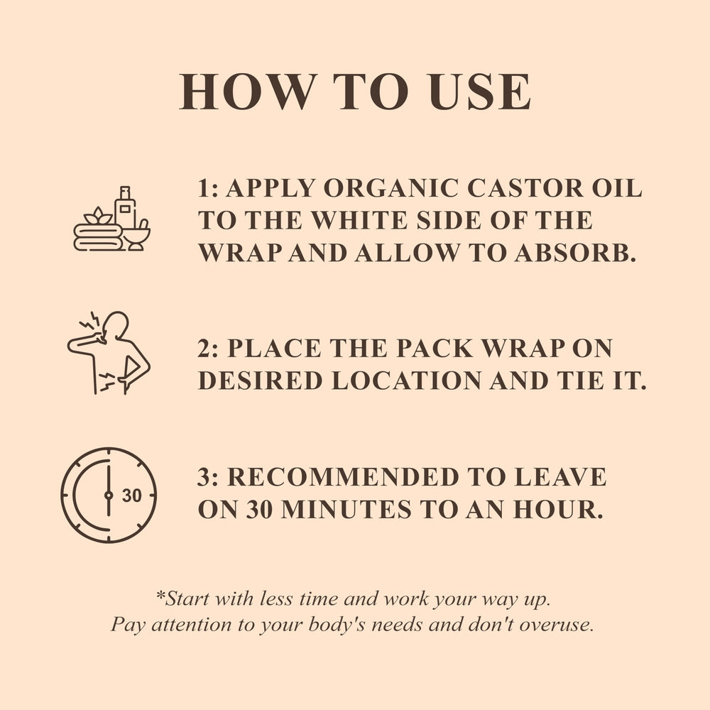 Organic castor oil bottle is expeller-pressed and pure for skin and body use.