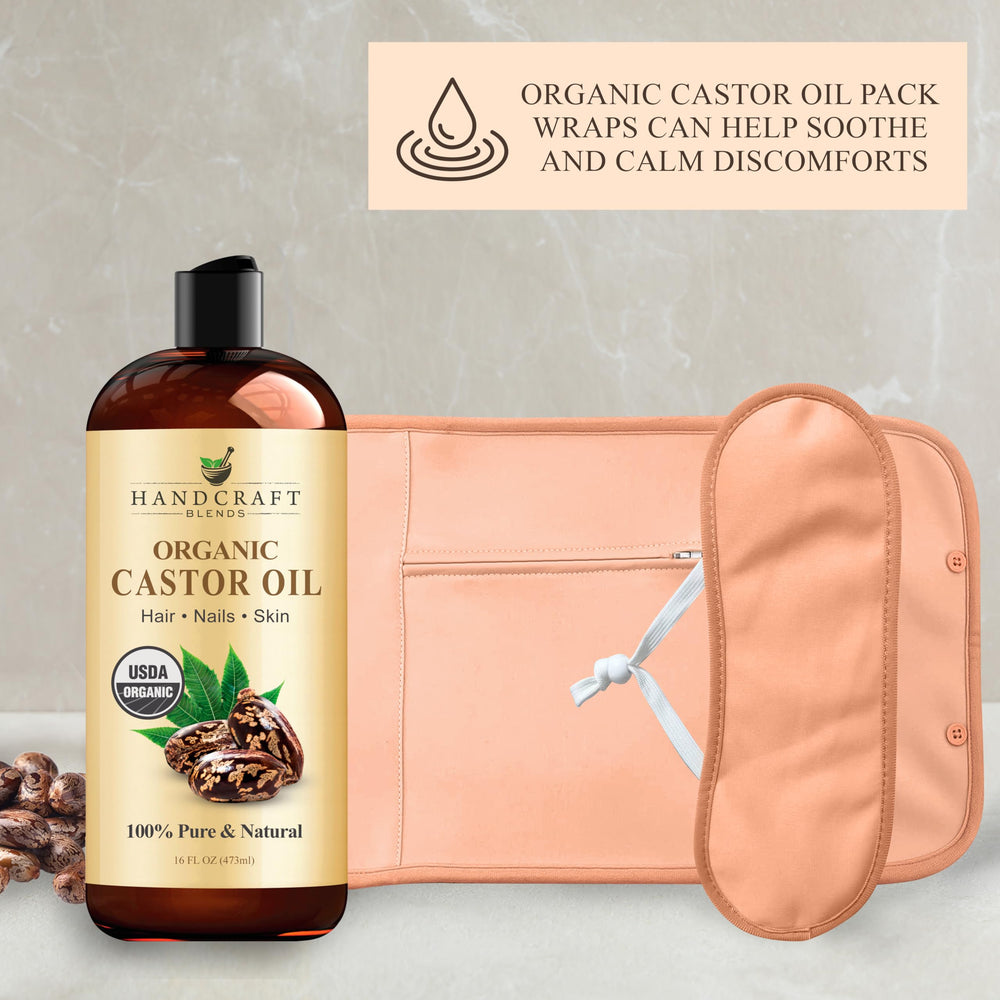 Stomach wrap helps cover larger areas for convenient applications.
