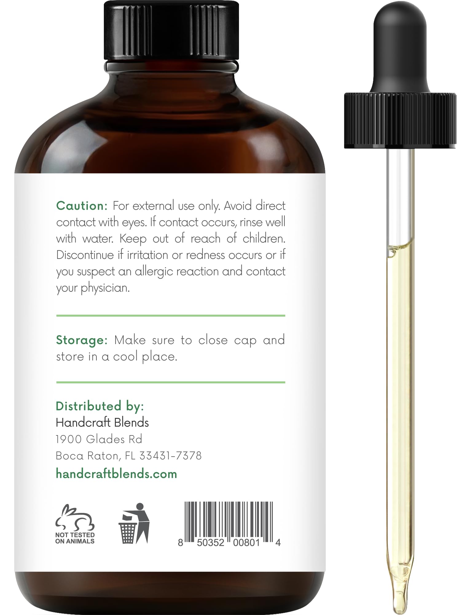 Tea tree oil being added to diffuser for a refreshing ambiance