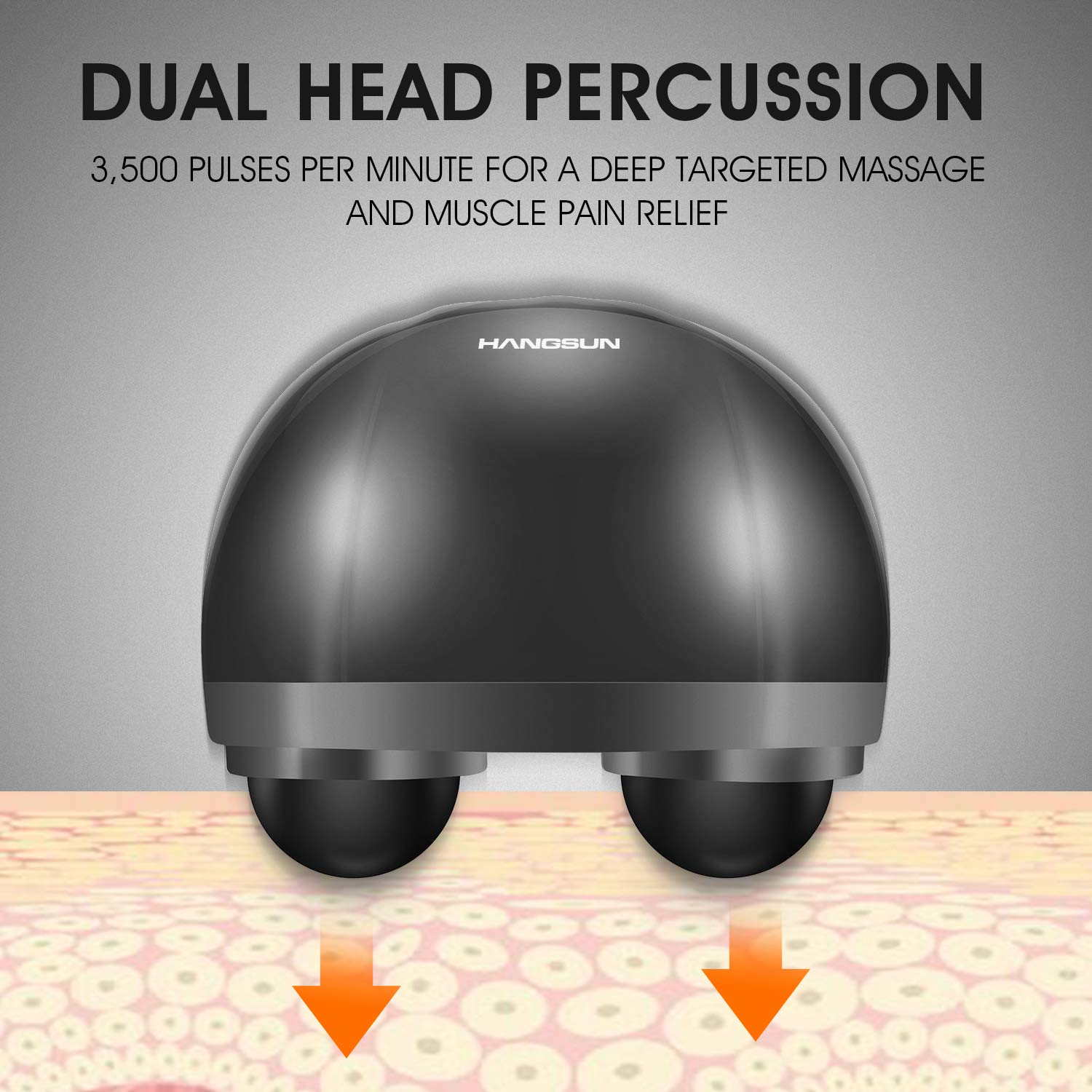Hangsun MG460 dual-head percussion for focused relief