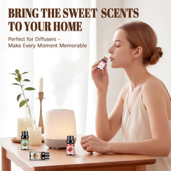 Hanolly Aromatherapy oil pour illustrating concentrated aroma blends
