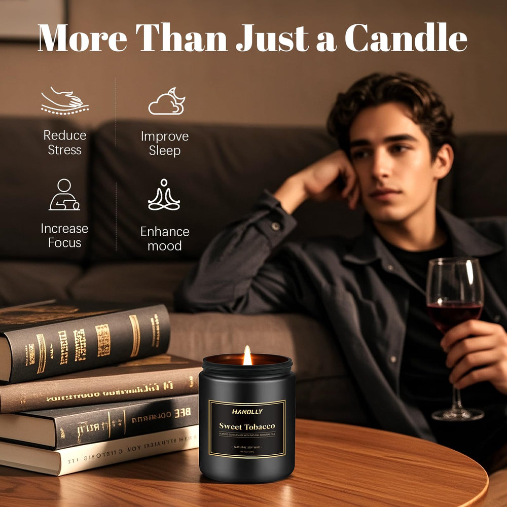 Hanolly black box packaging enhances gifting appeal and shelf presence.