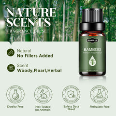 Hanolly rain essential oil bottle with misting snapshot for calming atmosphere