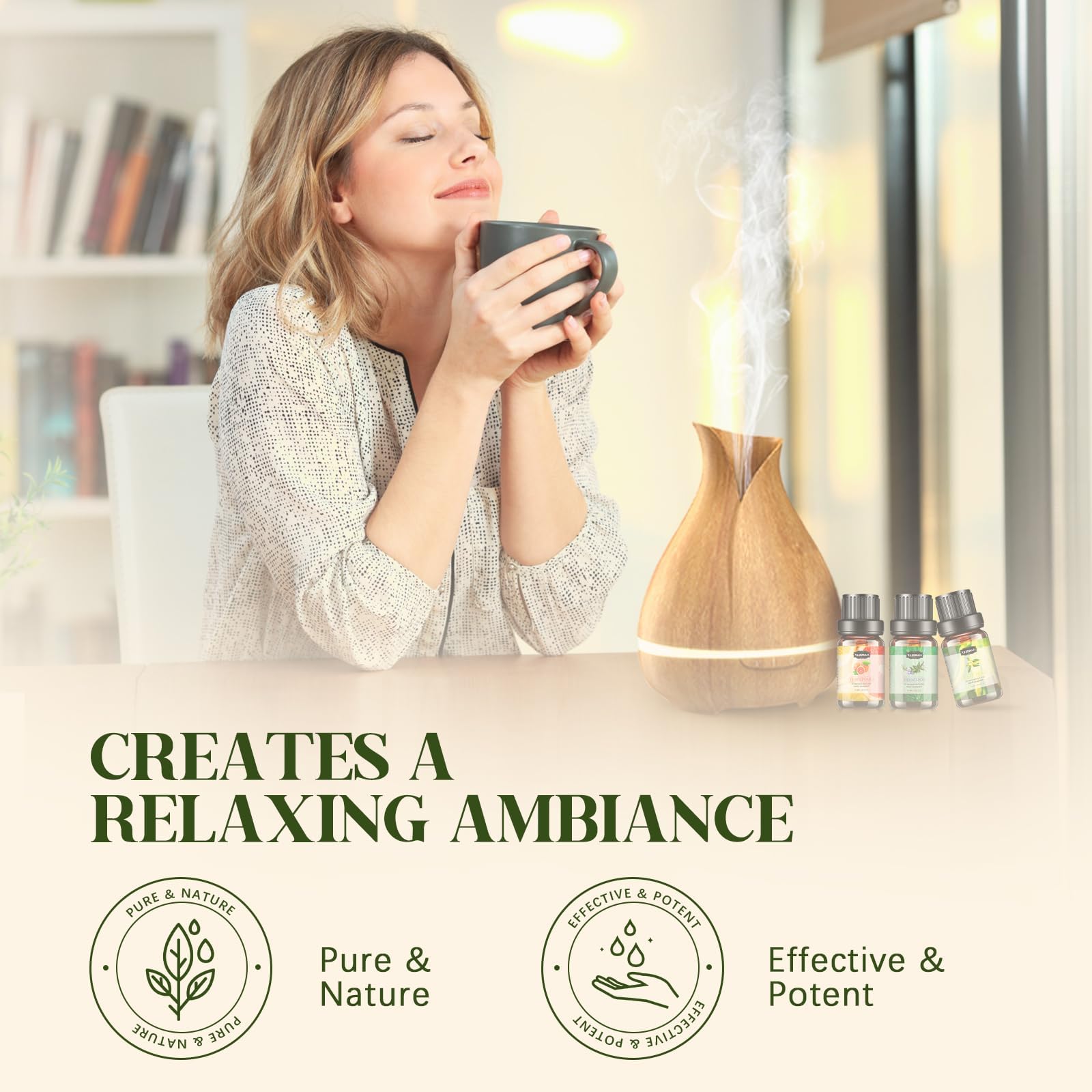 Hanolly essential oils set amber bottles protect potency and extend shelf life
