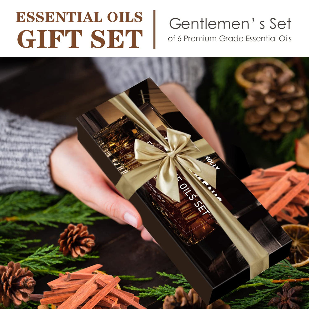 Hanolly Essential Oils Set packaging highlights a premium gift option