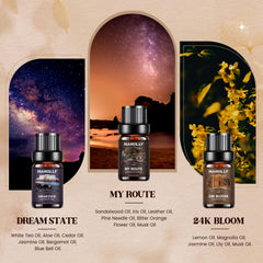 Hanolly Night Velvet bottle offering warm vanilla and amber mood for cozy evenings.