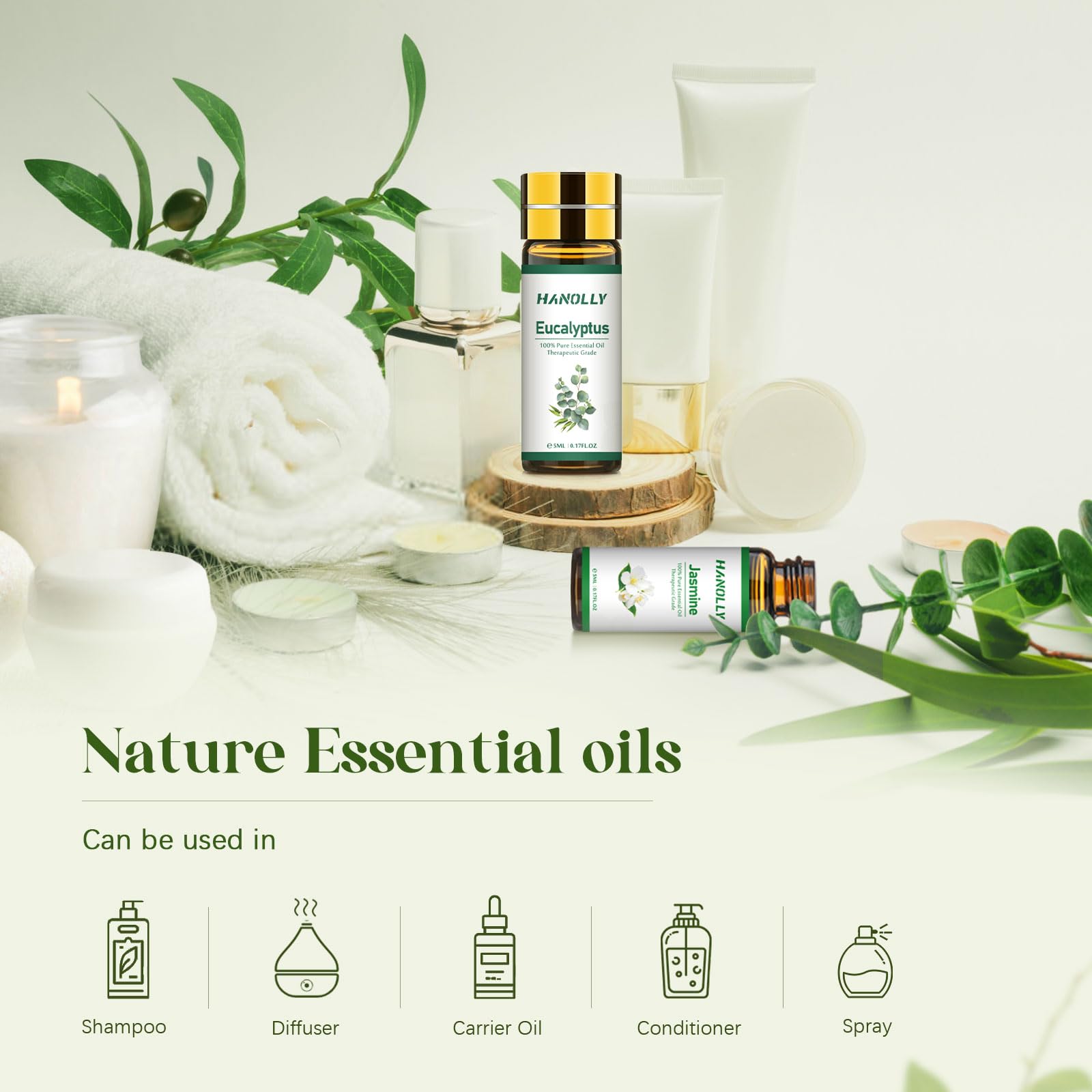 Hanolly variety of aromas includes floral, herbal, and woody notes.