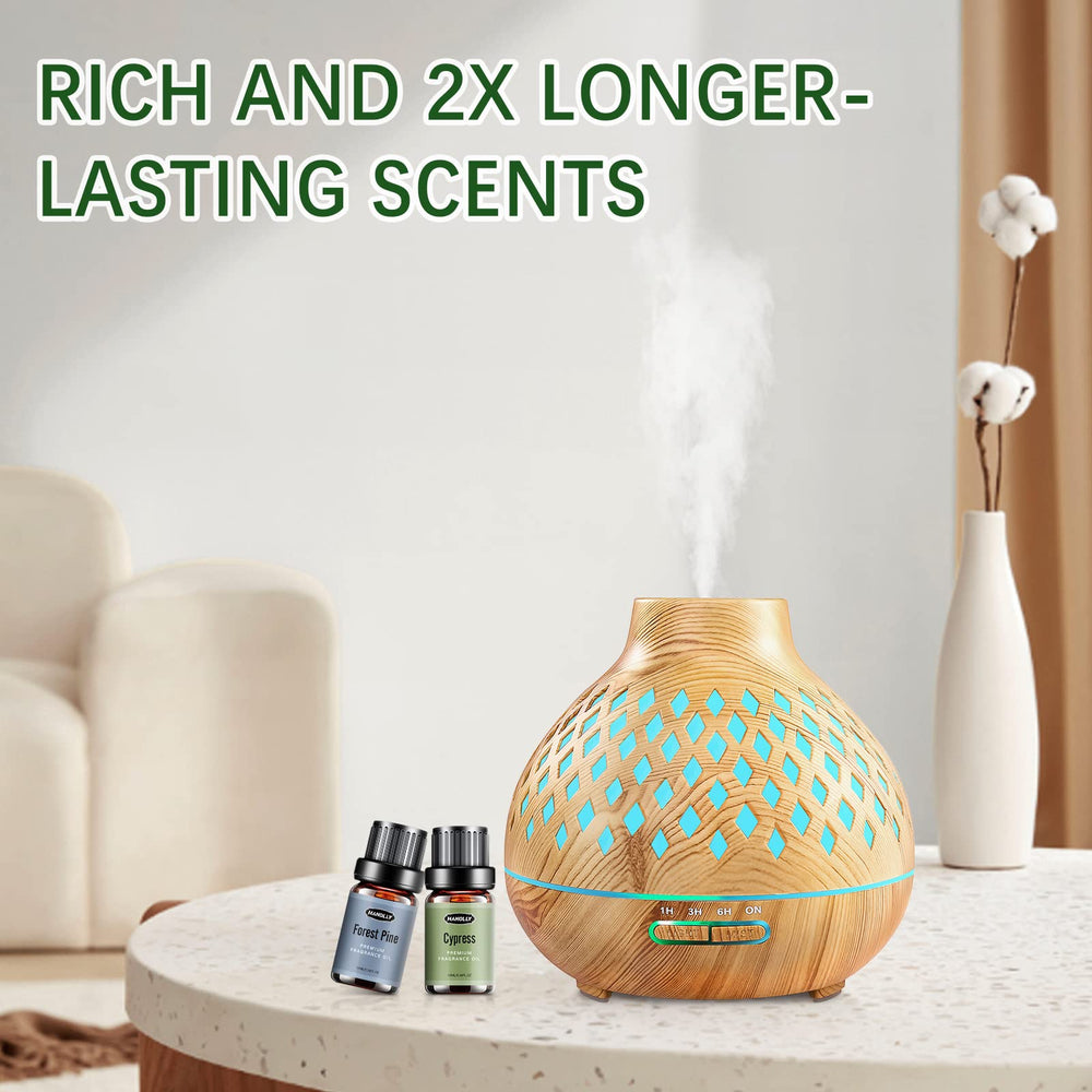 Hanolly Woody Set Cypress bottle for a refreshing scent.