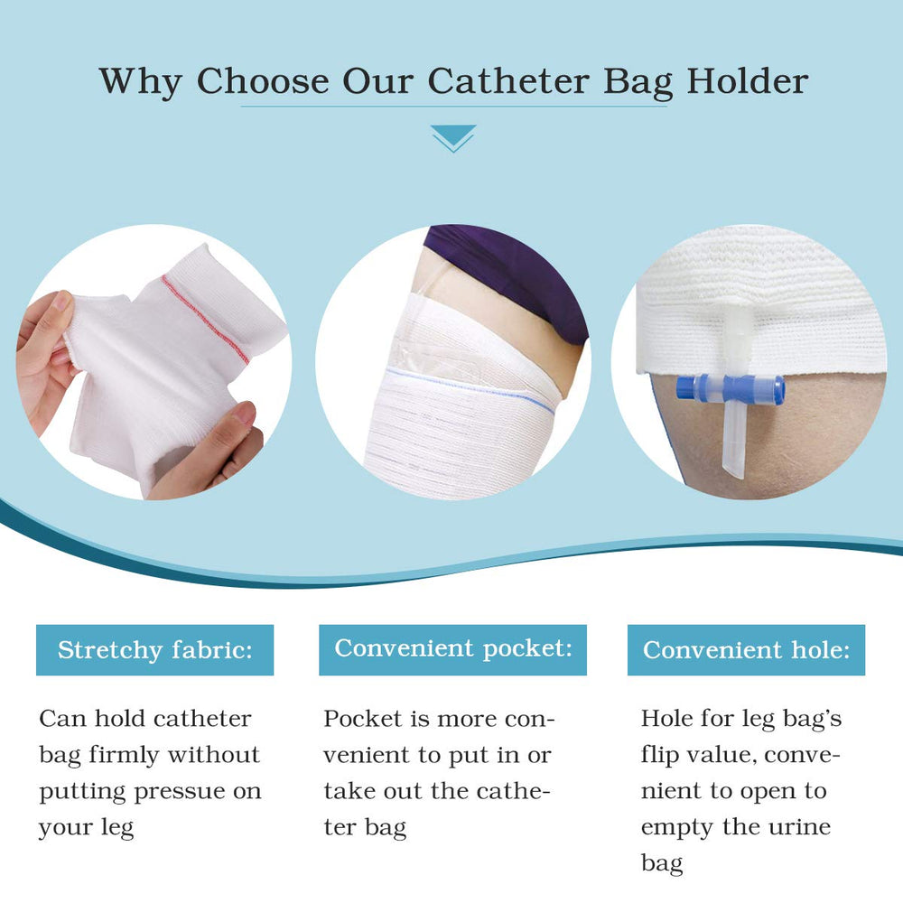 HANSILK leg bag holder under pants appears discreet and comfortable