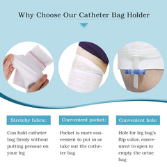 HANSILK leg bag holder under pants appears discreet and comfortable