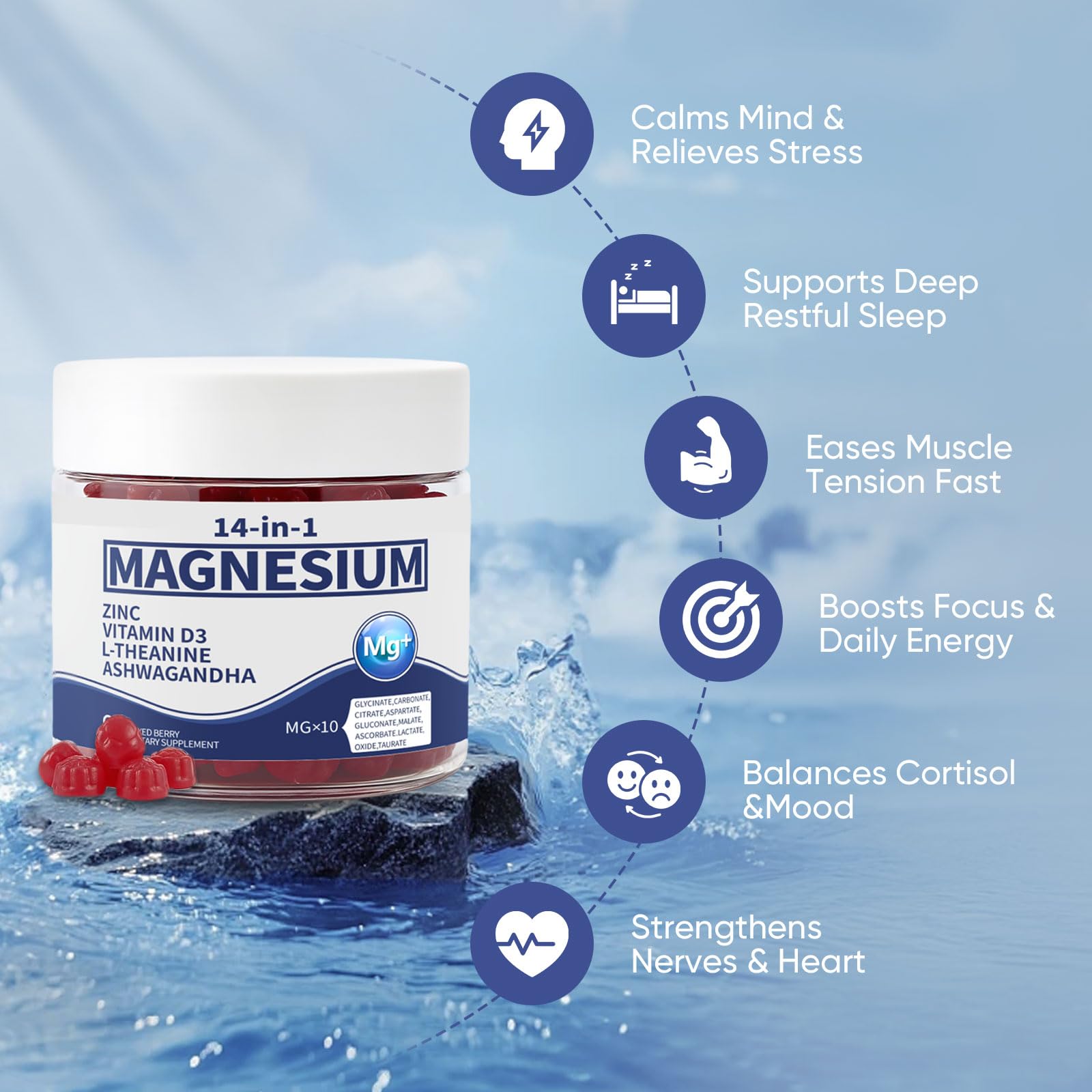 HANSODAP vegan sugar-free formula display highlights a clean daily wellness option