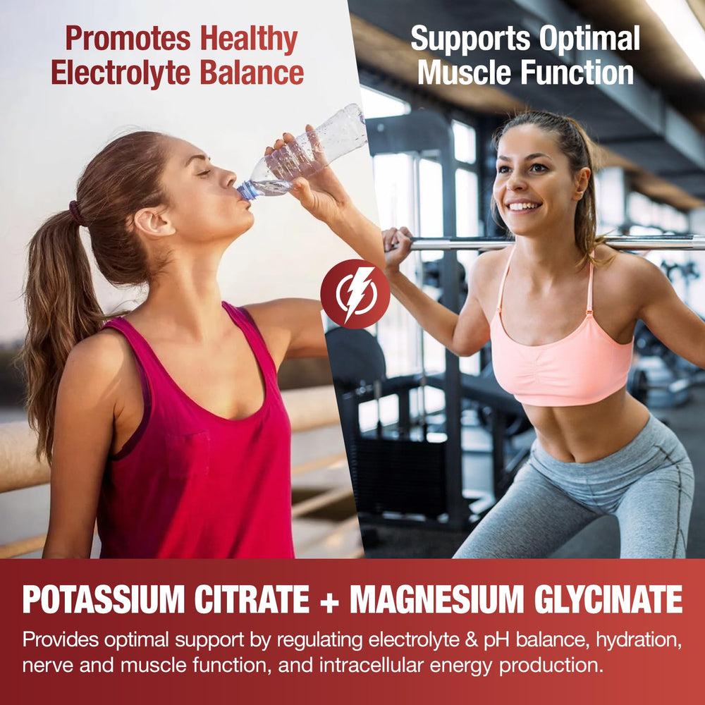 Haohan potassium citrate visual emphasizes electrolyte balance for activity.