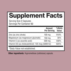 Happi Mi Nutrition magnesium glycinate capsule close-up for energy and relaxation support