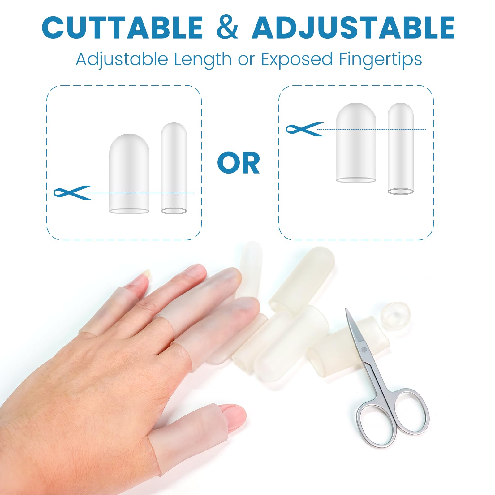 Happiby finger caps protecting fingers during gardening