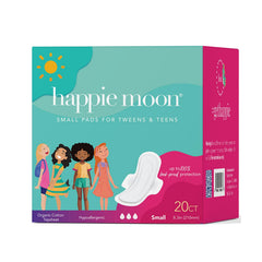 Happie Moon protector con algodón orgánico, capa suave para piel sensible y comodidad diaria.