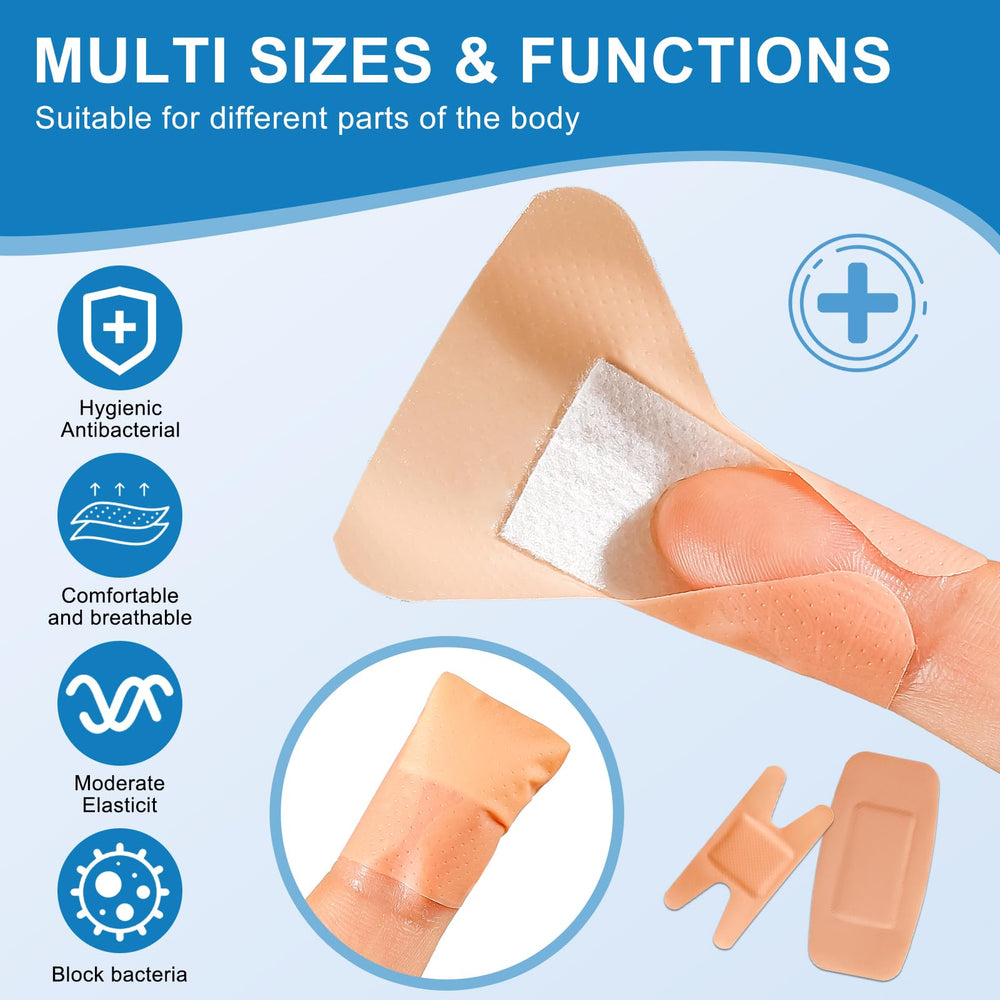 Happy Cheers fingertip bandages stay secure on active fingers and toes