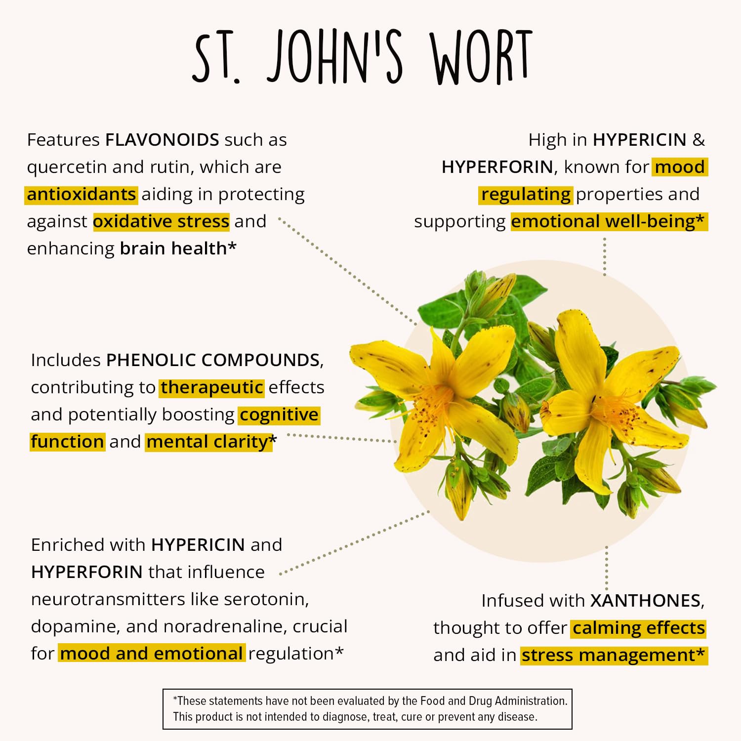 Happy Healthy Hippie relaxed mind scenario using capsules
