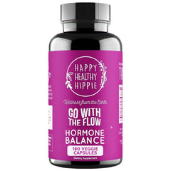 Happy Healthy Hippie Hormone Balance bottle pour for daily use.