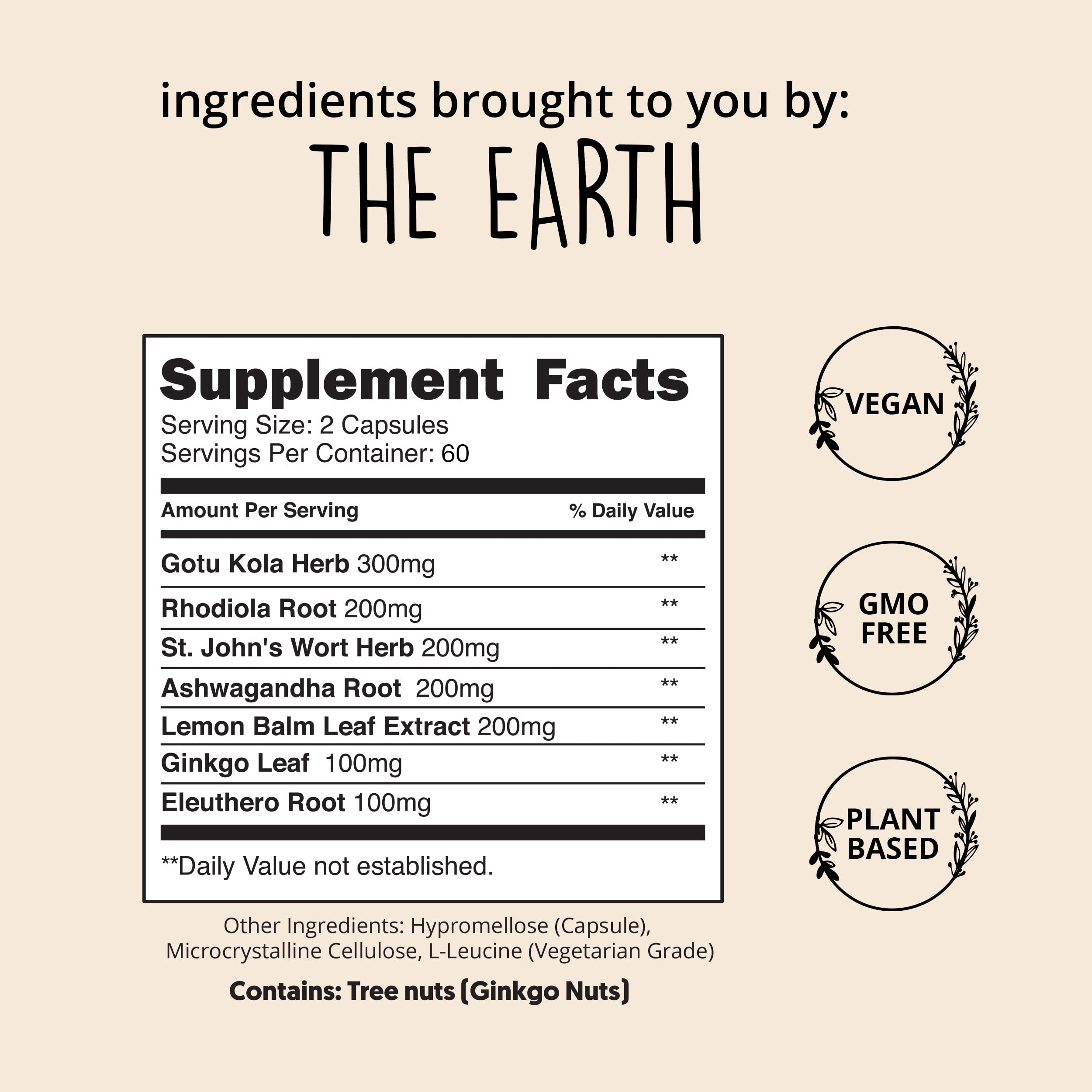 Happy Healthy Hippie plant-based capsules close-up