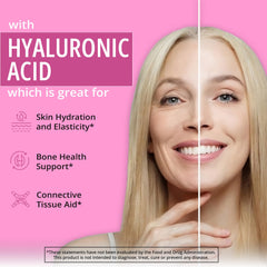 Happy Healthy Hippie plant-based ingredients blend for vegan collagen nutrition.