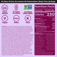 Happy Viking protein shake in motion for on the go nutrition