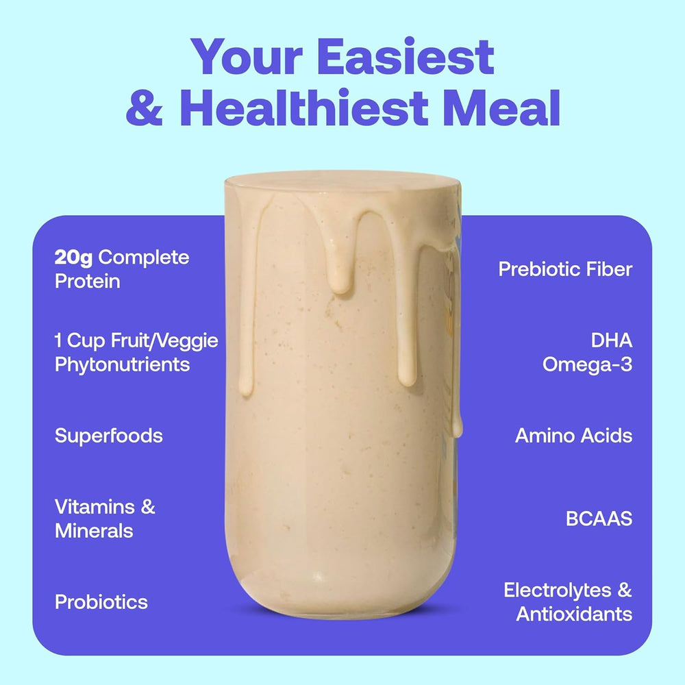 Happy Viking Vanilla Bean nutrition label displaying 20g protein and keto-friendly profile