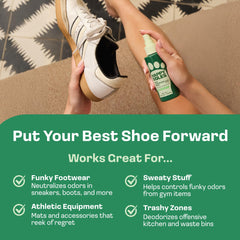 HAPPY SOLES: bolsa-gimnasio lista para retoque rápido de olor