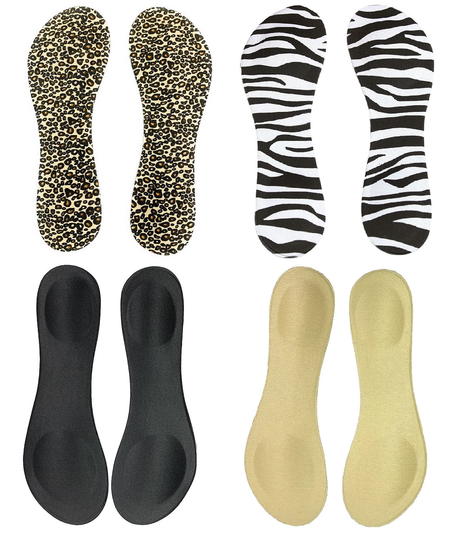 Happystep 3/4 length insoles provide discreet heel cushion for heels.