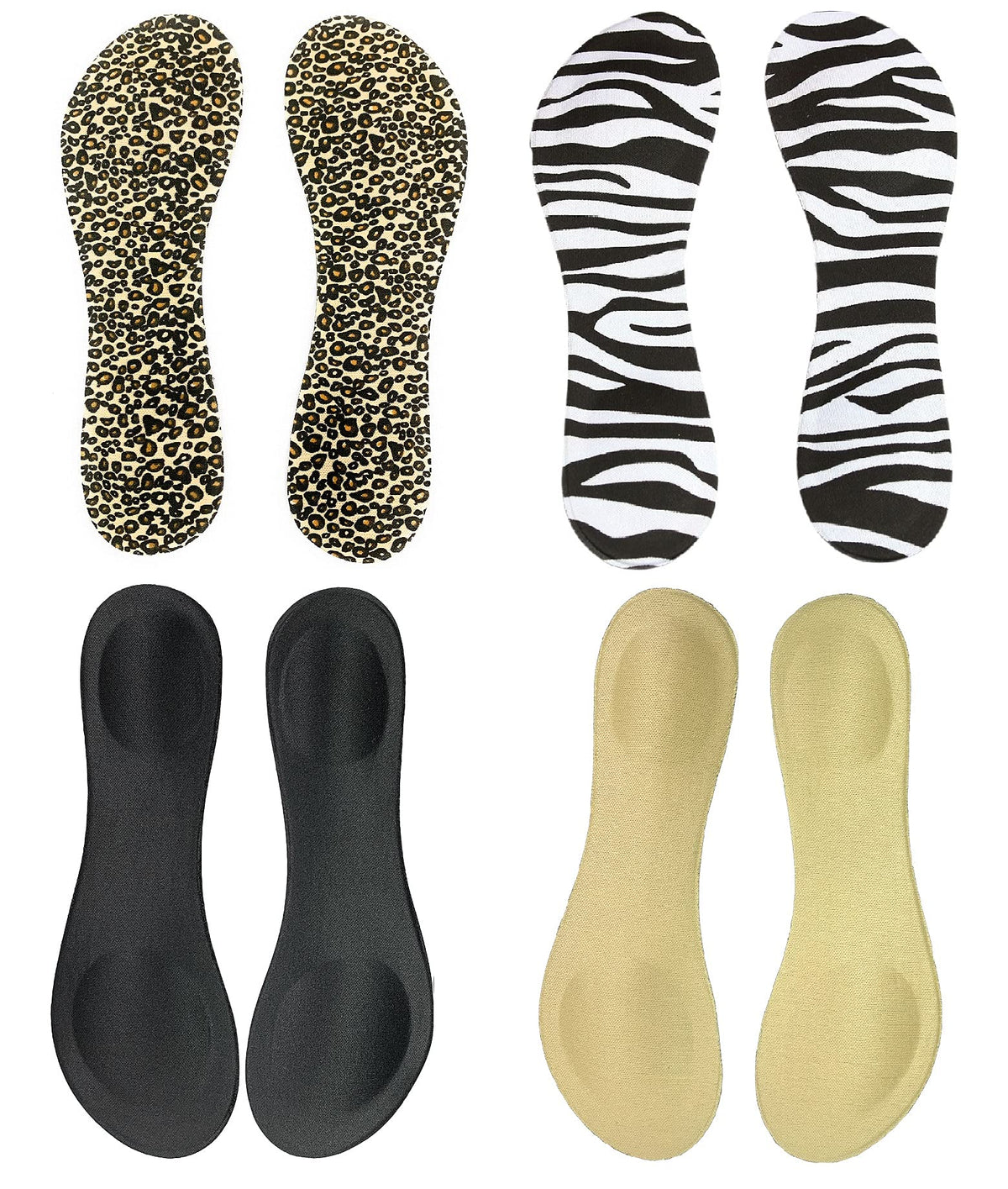 Happystep 3/4 length insoles provide discreet heel cushion for heels.