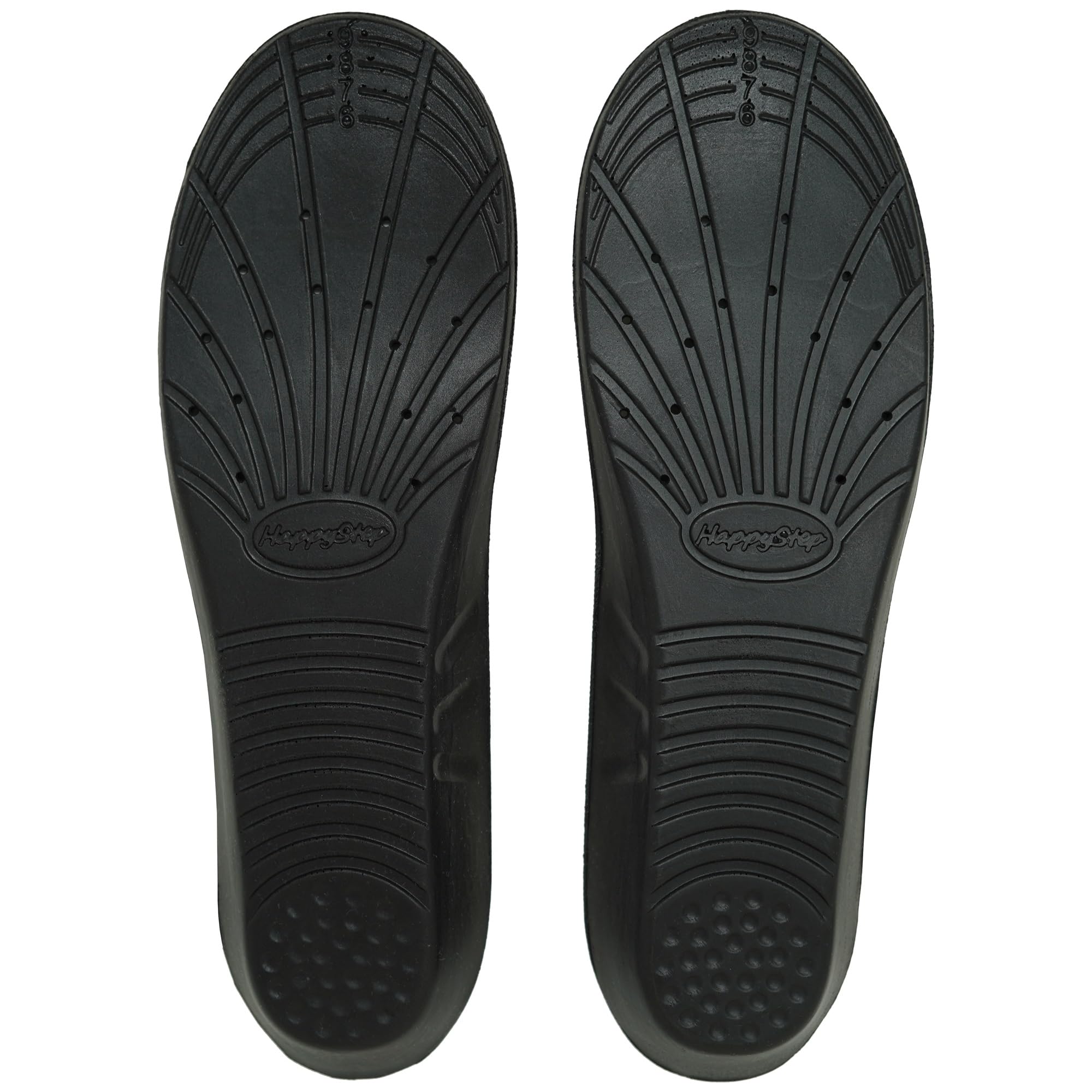 Happystep everyday-use insole supports fatigue-free steps.