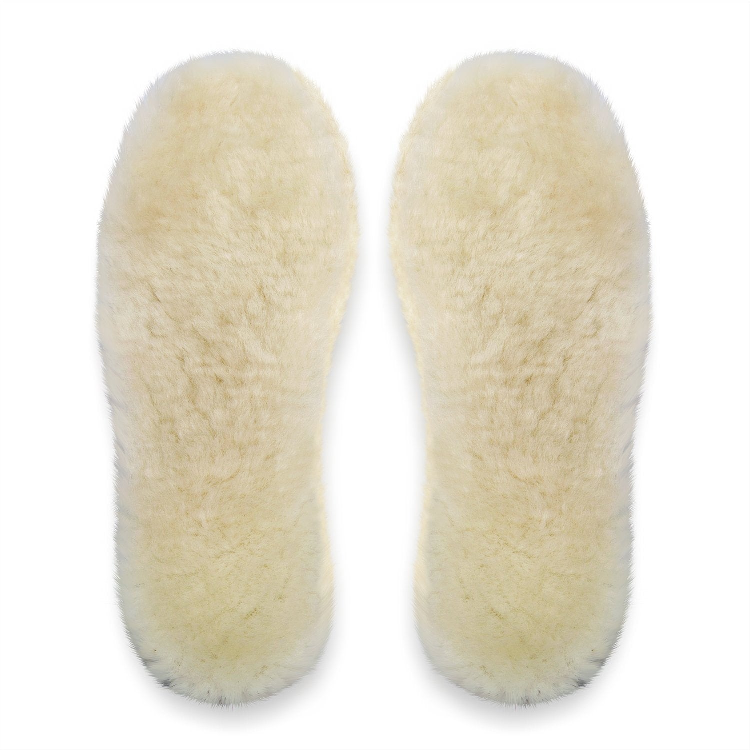 Happystep genuine sheepskin insoles top layer wool for plush warmth.