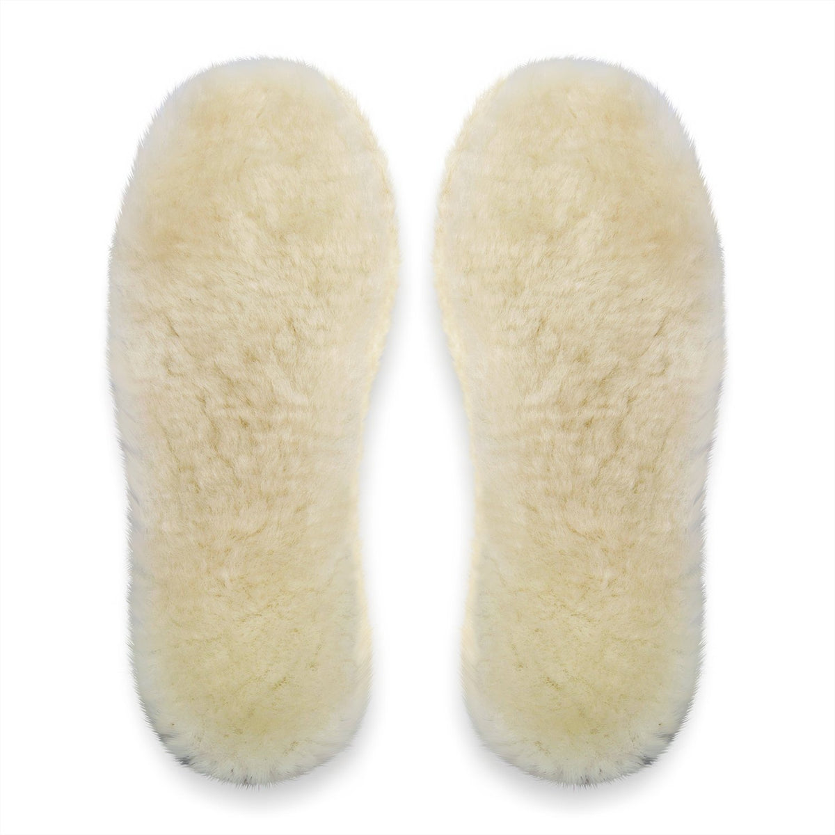 Happystep genuine sheepskin insoles top layer wool for plush warmth.