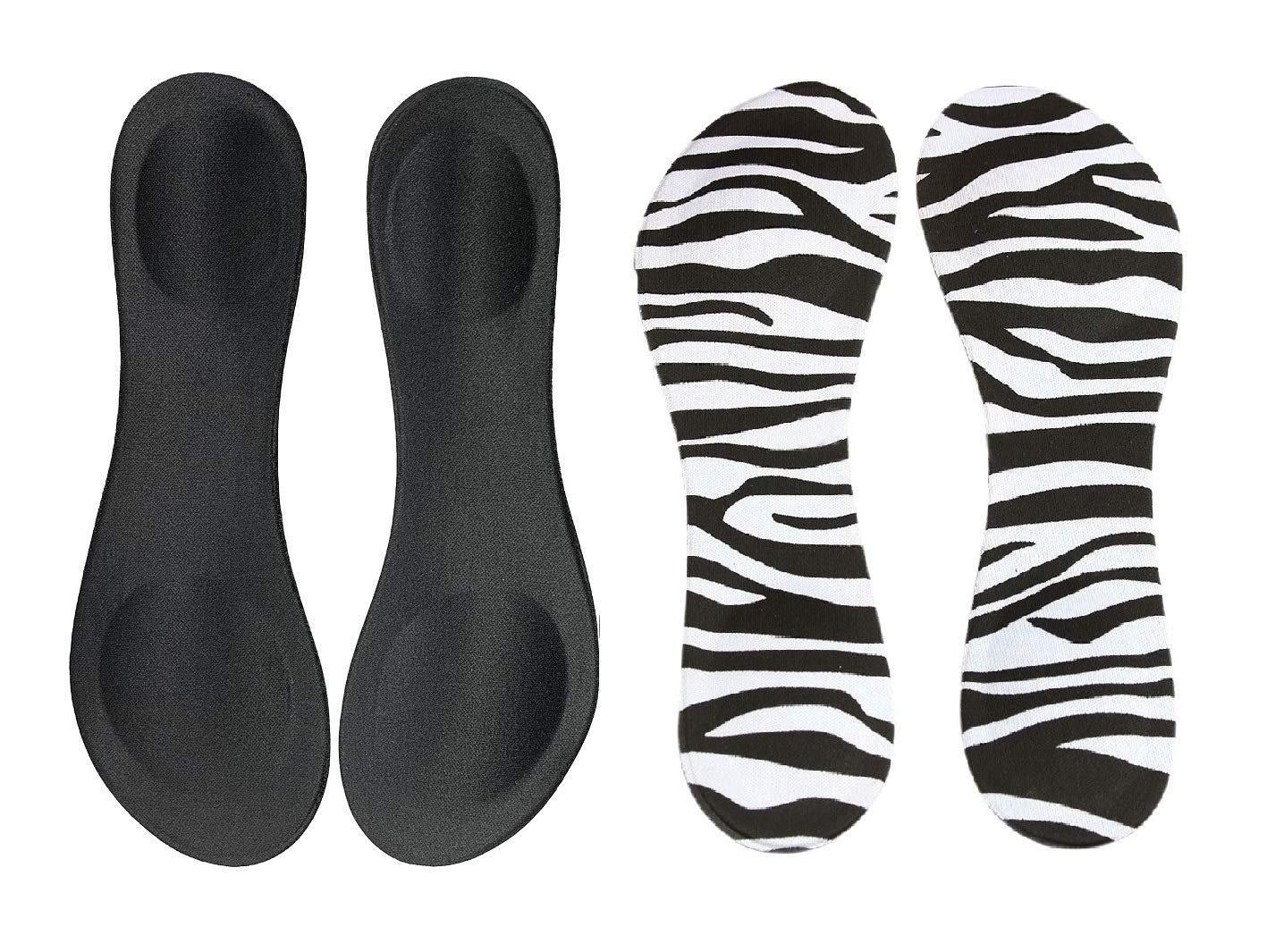 In-shoe fit with Happystep 3/4 length insoles supports daily comfort.