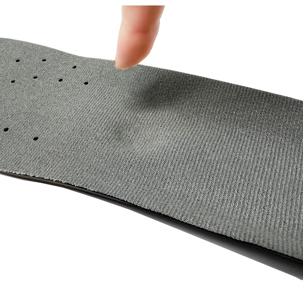 Happystep memory-foam arch-support insole provides stable weight distribution.