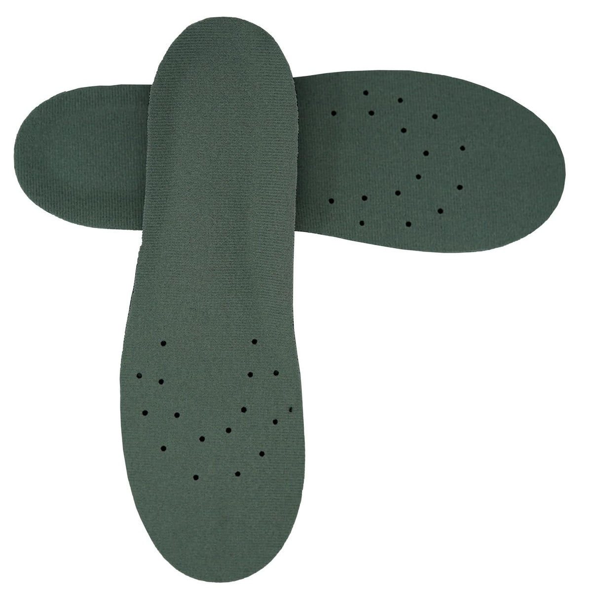 Happystep velvet-top memory foam insole offers plush comfort and support.