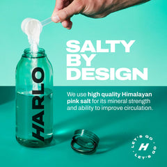 Harlo 3-in-1 scoop highlights precise dosing for consistent performance.