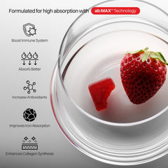 Haroutine liposomal vitamin C gummies eco-friendly jar packaging emphasizing sustainability