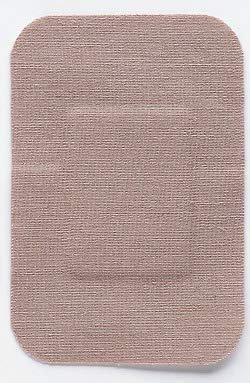 Hartmann H Flex-Band fabric adhesive bandage on skin with hypoallergenic, conforming protection