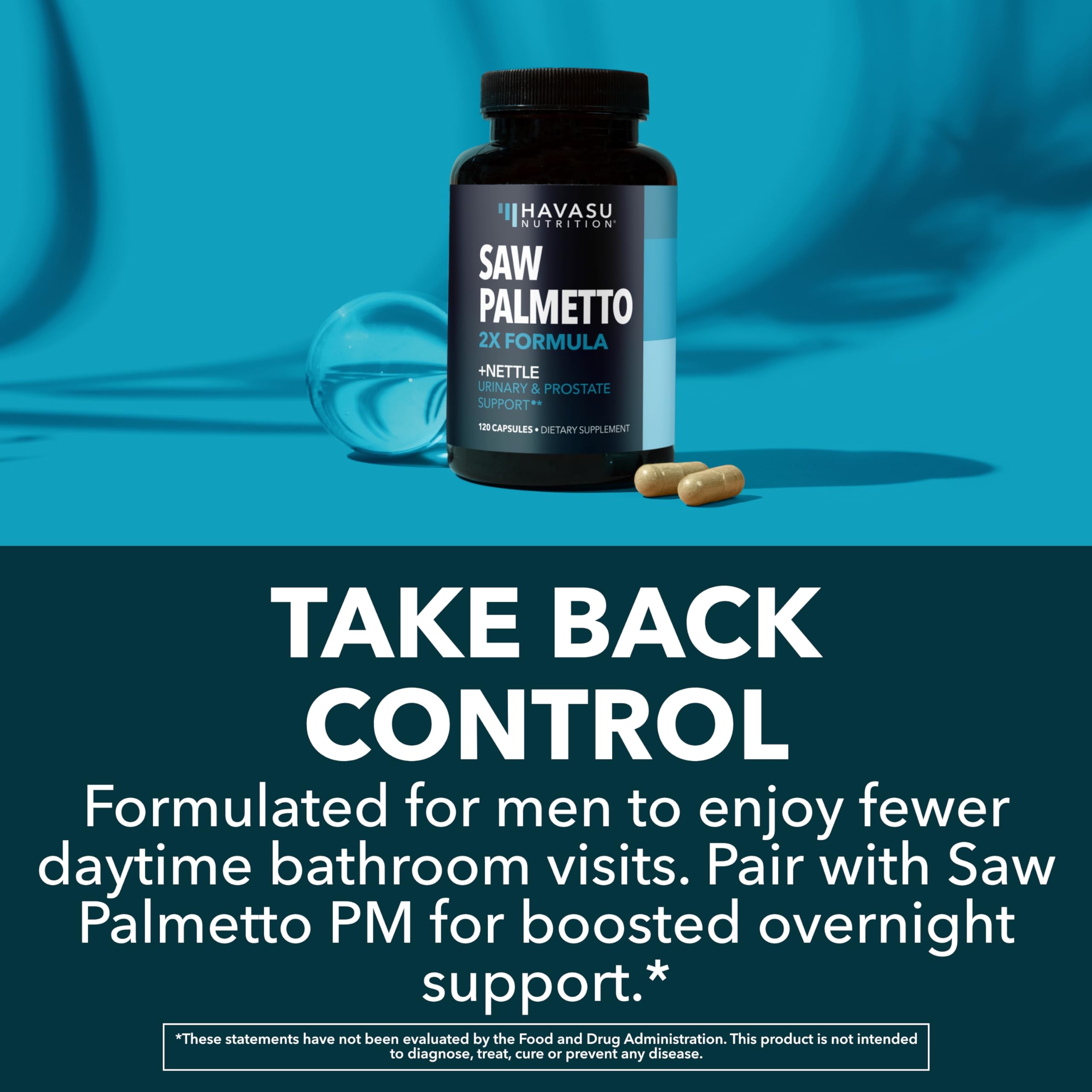 HAVASU flavorless capsules closeup for easy daily use