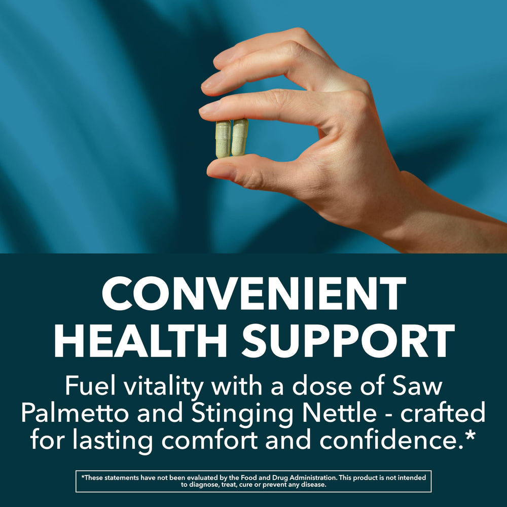 HAVASU nettle leaf capsules representing urinary support
