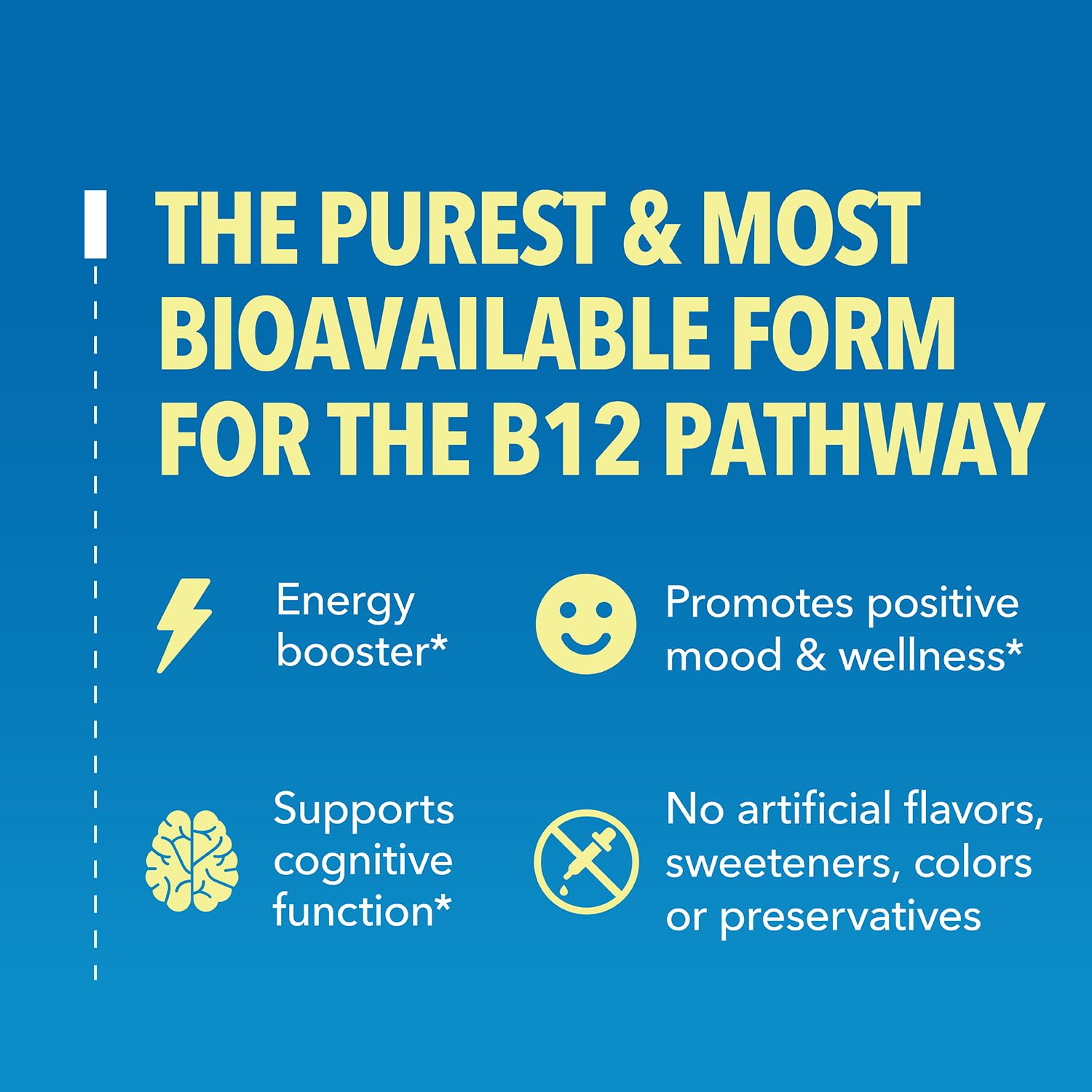 HAVASU NUTRITION B12 drops pouring into glass for quick empowerment.