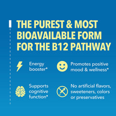 HAVASU NUTRITION B12 drops pouring into glass for quick empowerment.
