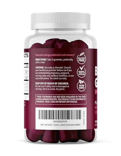 HAVASU NUTRITION Beet Root Gummies closeup of gummies to highlight texture.
