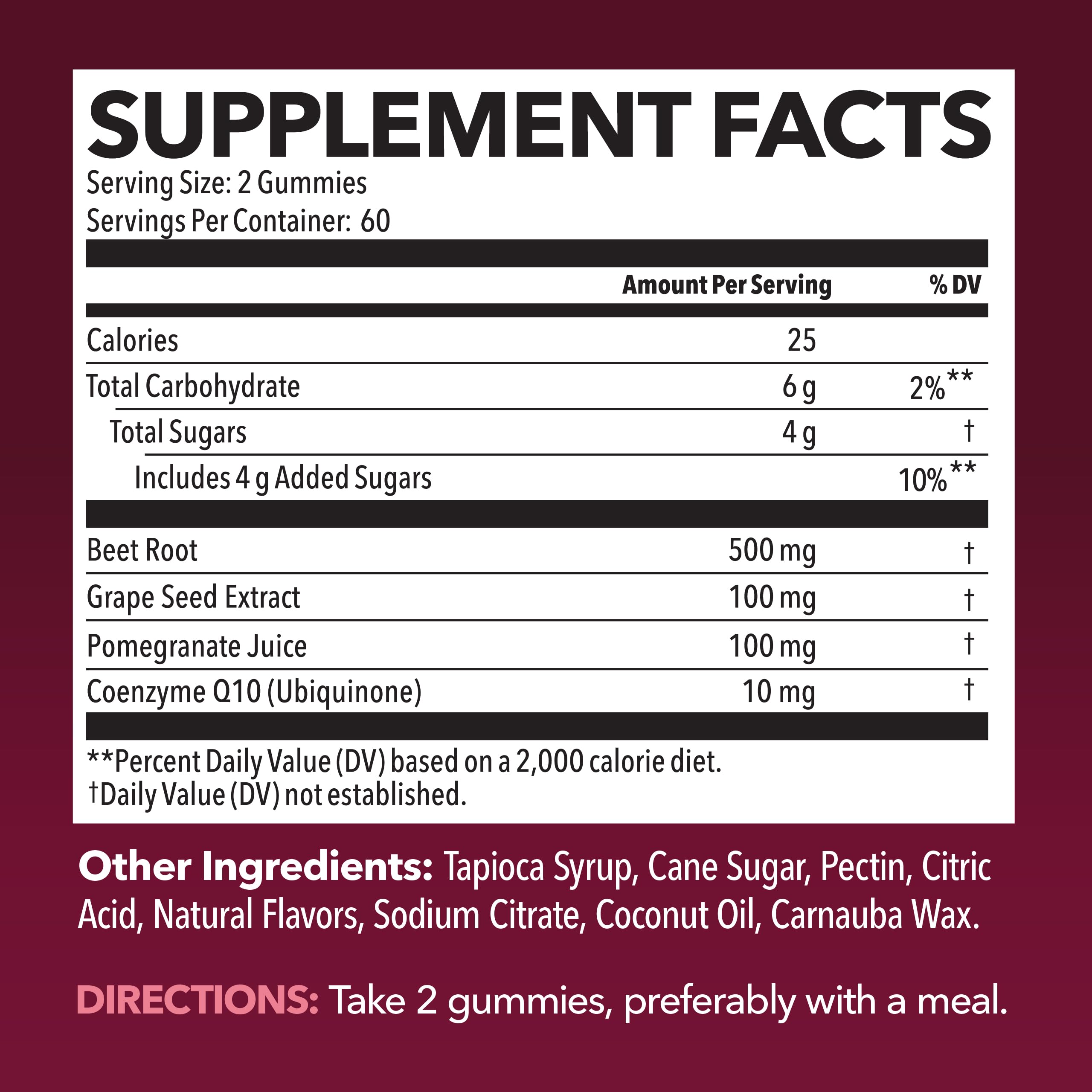 HAVASU NUTRITION Beet Root Gummies vegan icon indicating plant-based formula.