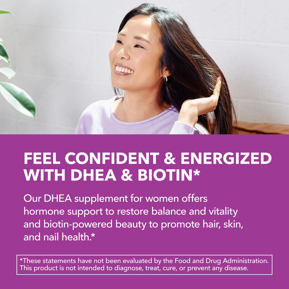 Havasu Nutrition DHEA Biotin product page display with logo.