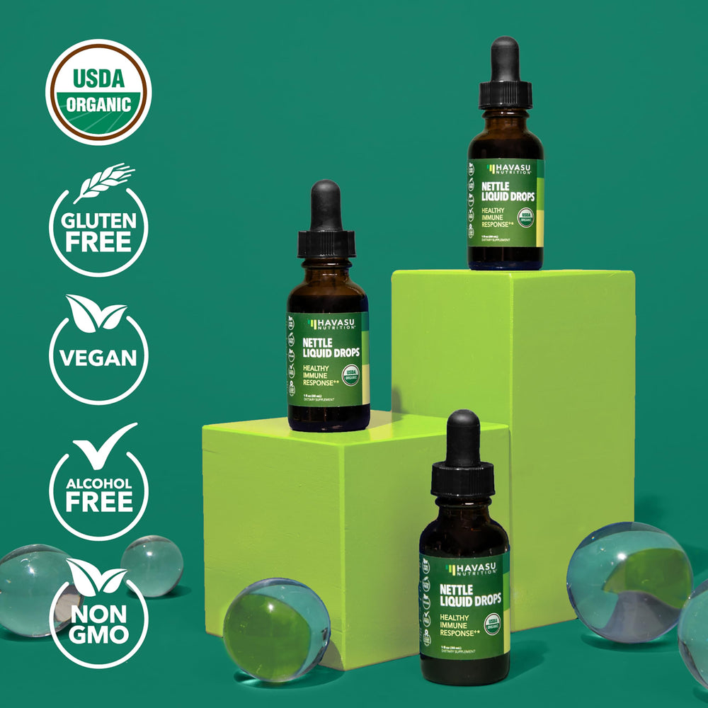 HAVASU Nutrition dropper shows accurate 0.5 ml dosage