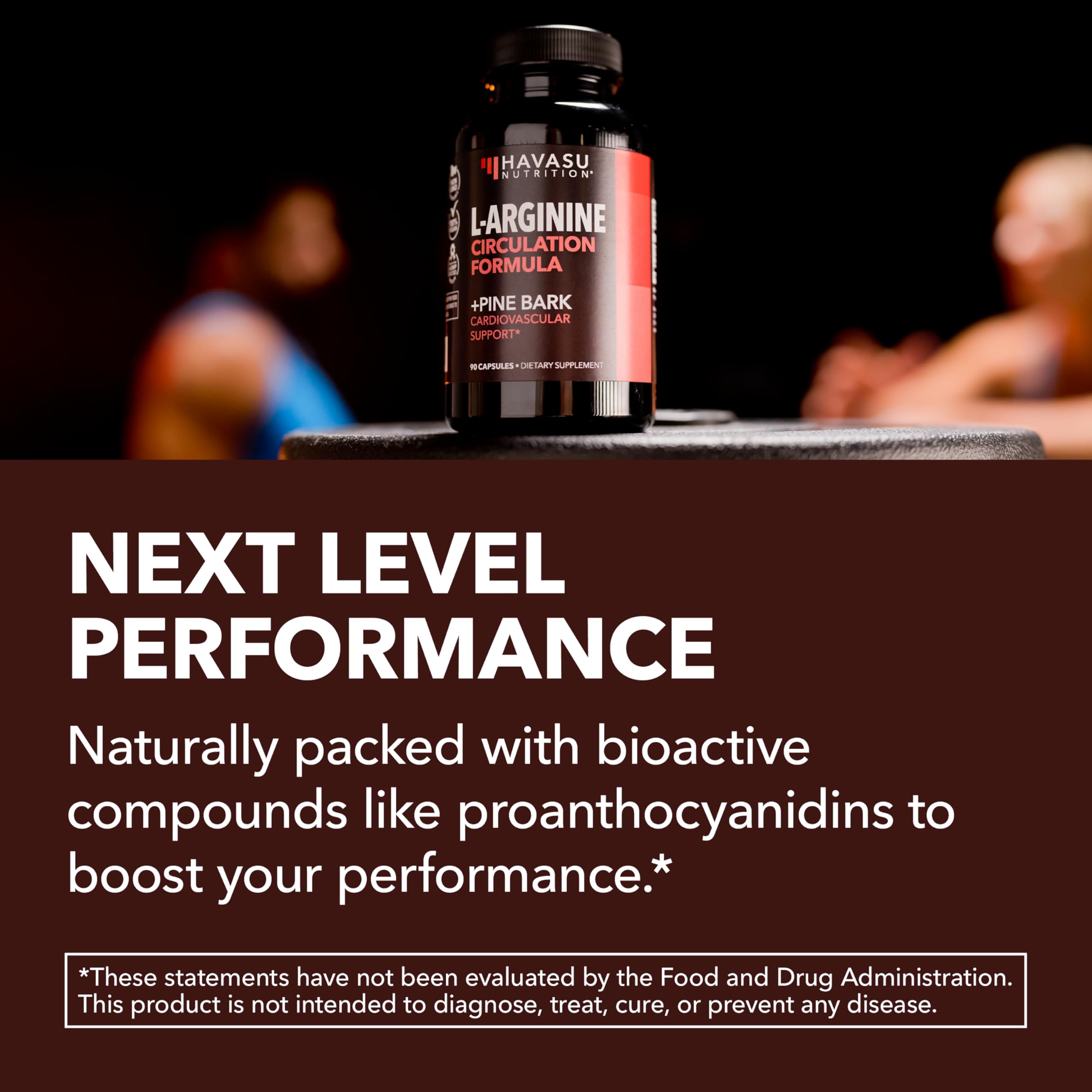 HAVASU NUTRITION fitness-focused scene emphasizing performance support