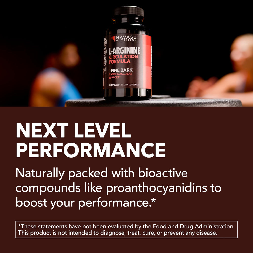 HAVASU NUTRITION fitness-focused scene emphasizing performance support